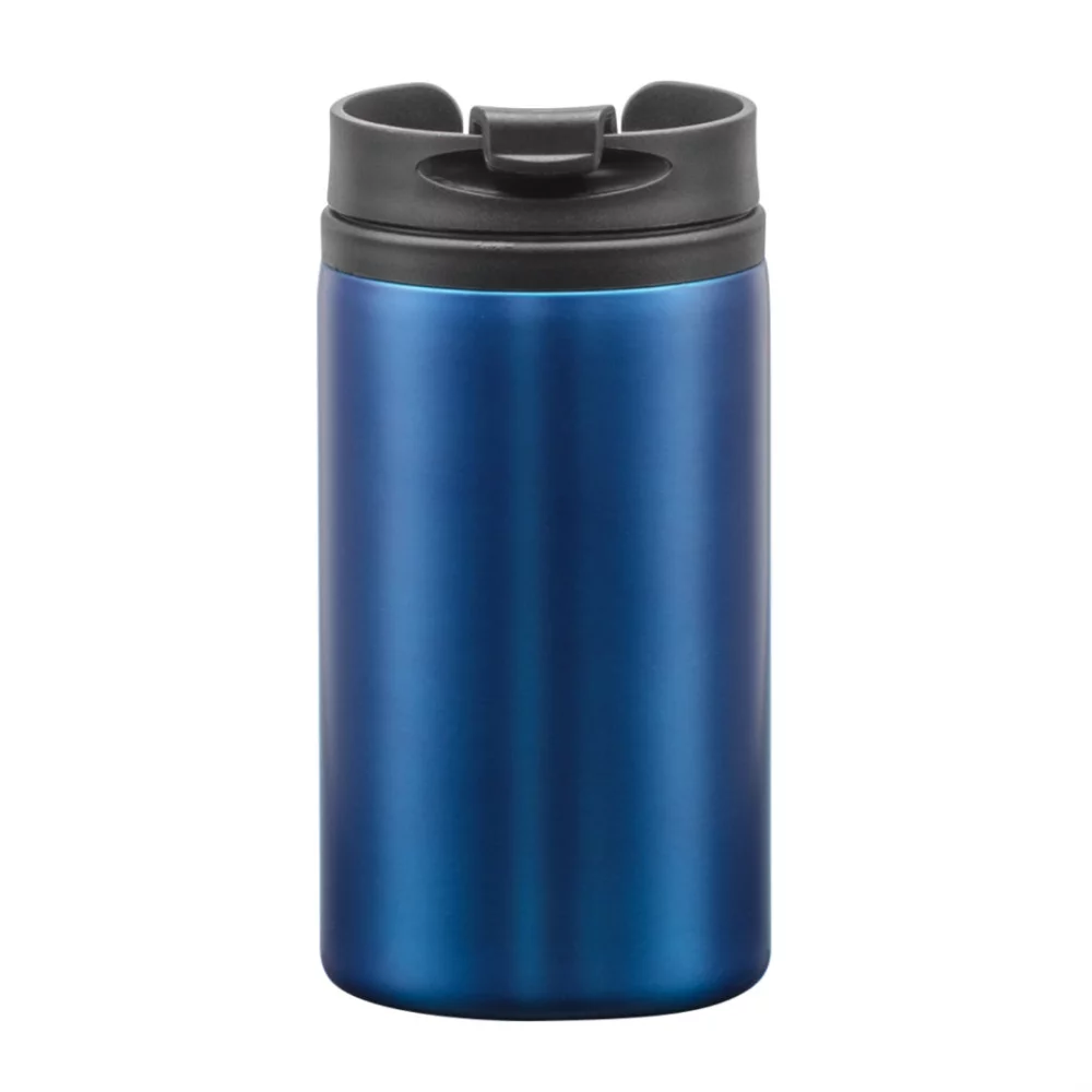 Le gobelet simple paroi Juno - 12 oz bleu