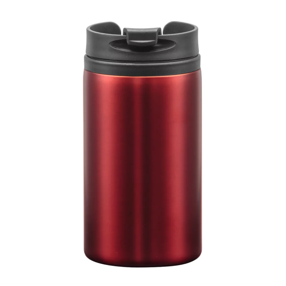 Le gobelet simple paroi Juno - 12 oz rouge