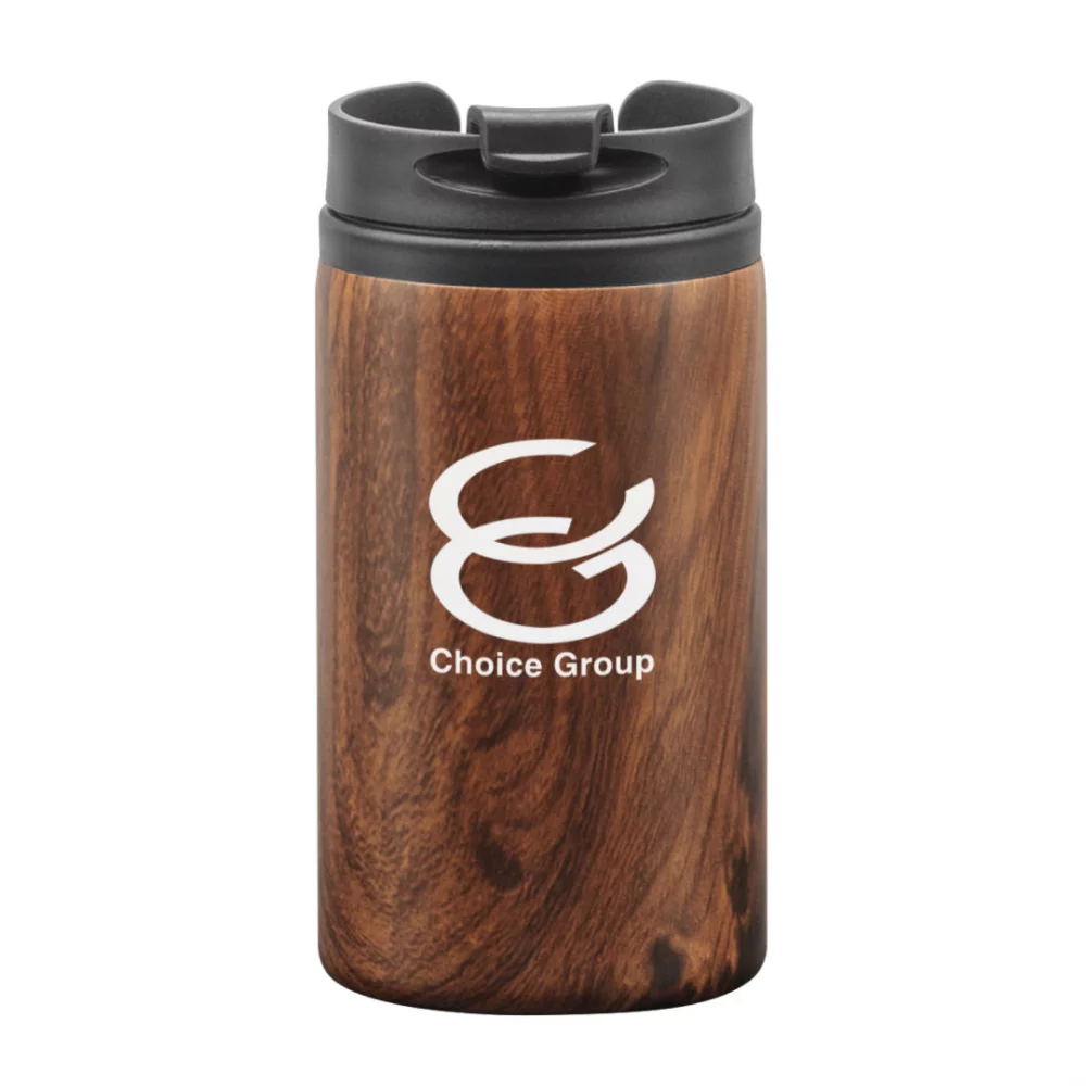 The Juno Single Wall Tumbler - 12oz Woodgrain