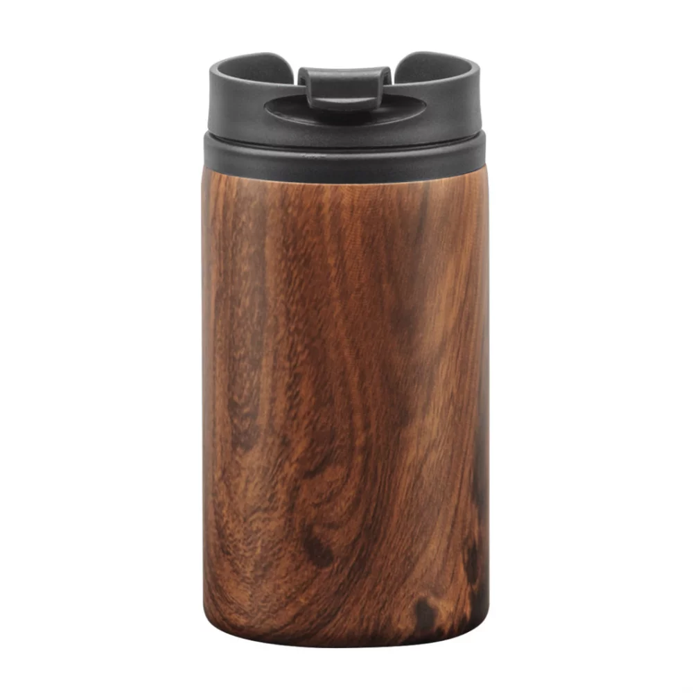 The Juno Single Wall Tumbler - 12oz Woodgrain