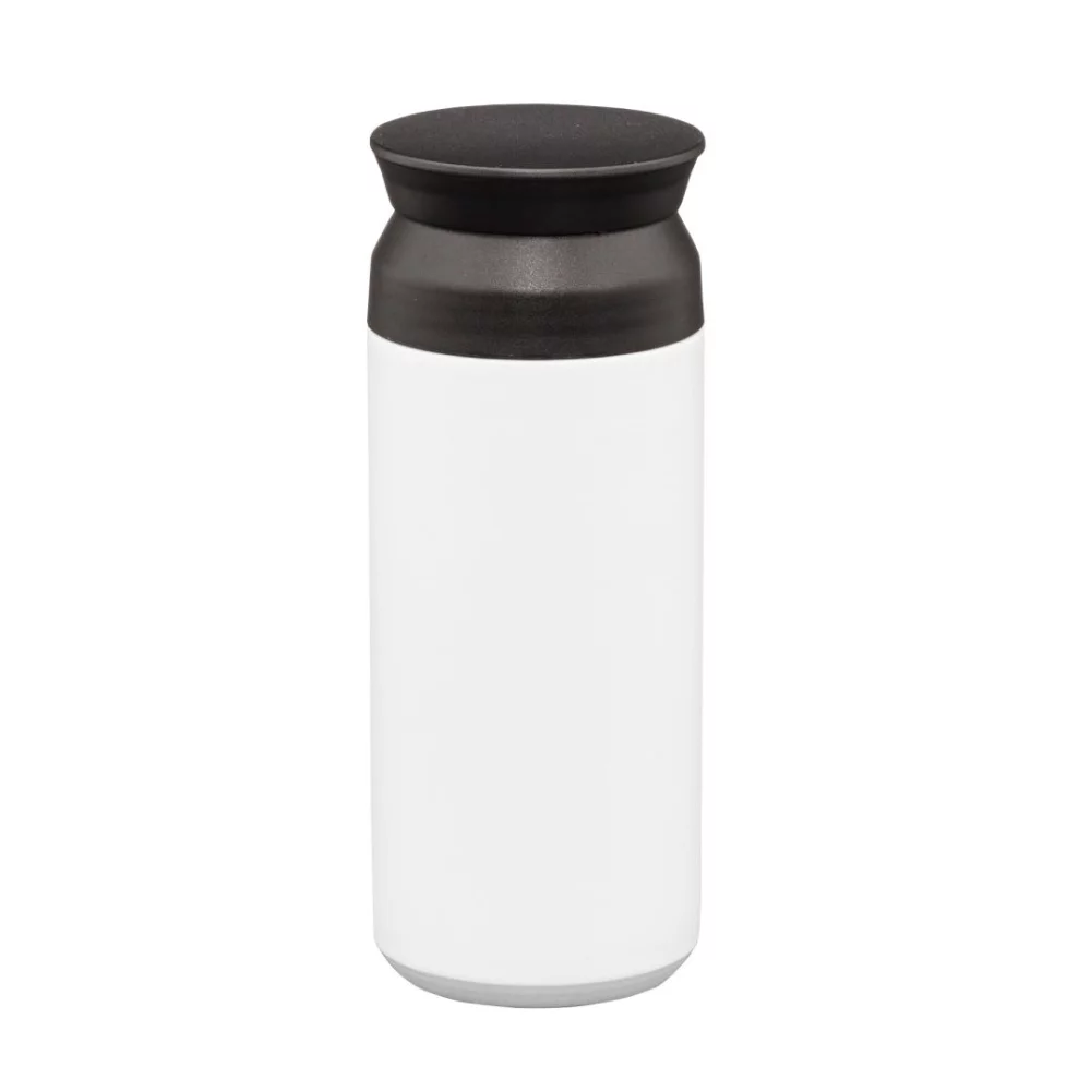 Gobelet Cies SS avec couvercle à vis - 11 oz Blanc