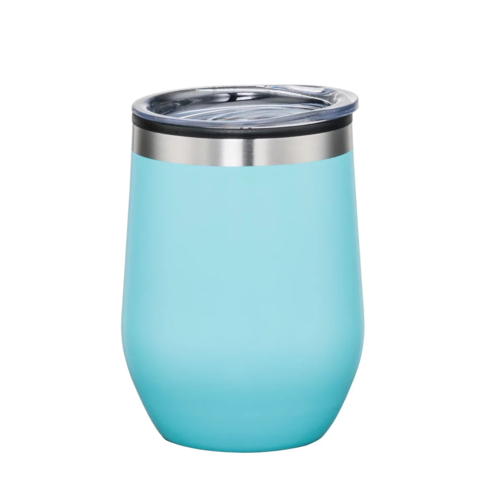 Ecrins Tumbler - 12oz Matte Aqua