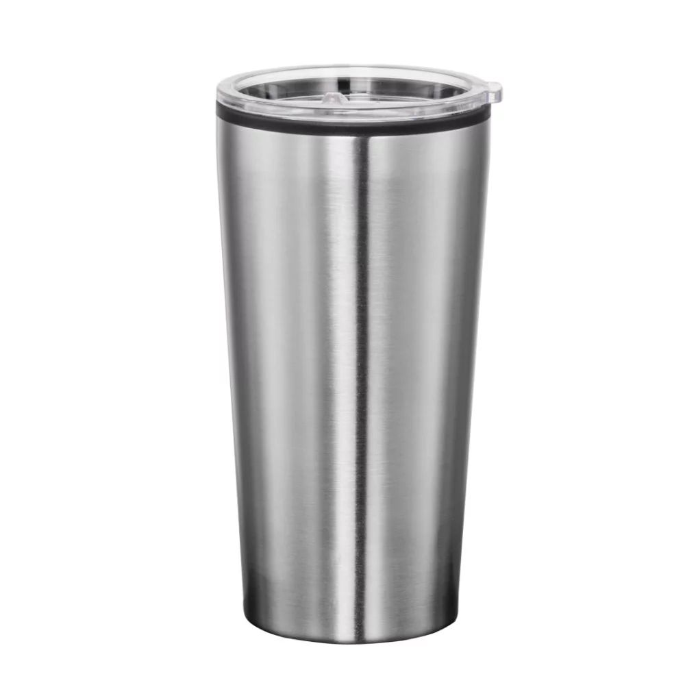 Dobson Tumbler with Sliding Lid - 30oz Silver