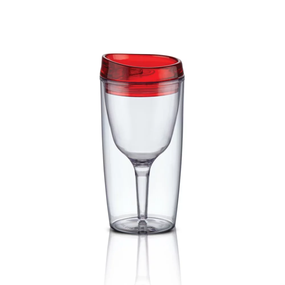 The Vino Moderno Wine Tumbler - 8oz Red