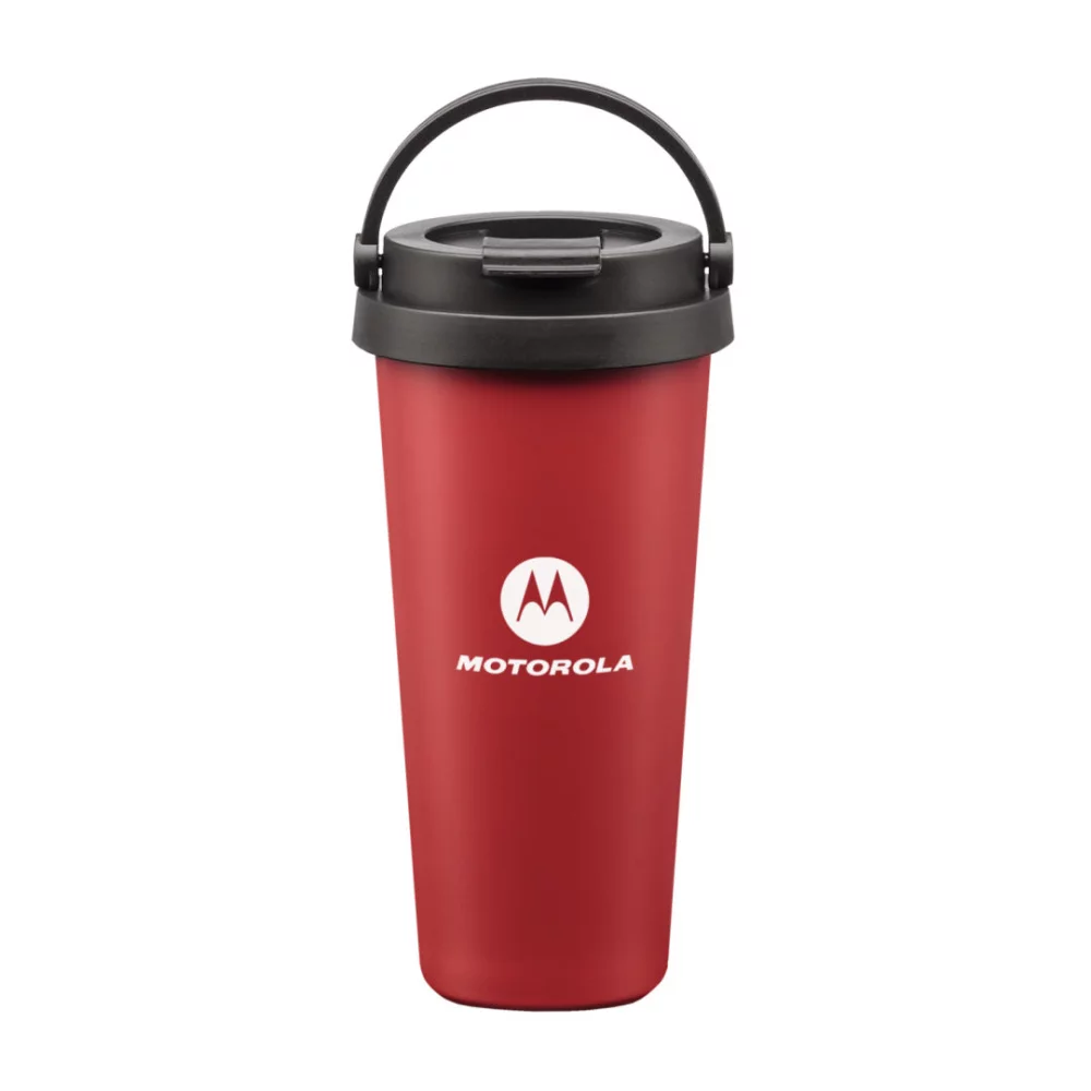 Pallazo Double Wall SS Tumbler - 16oz Matte Red