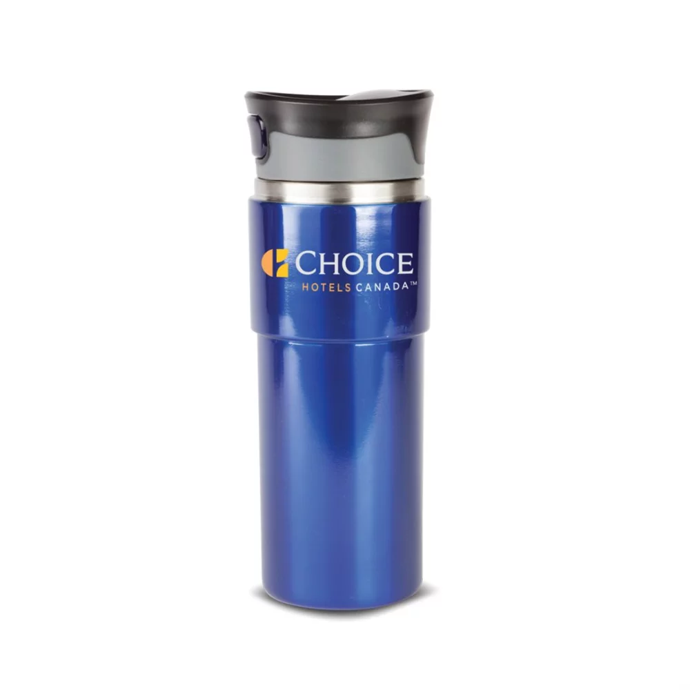 The Automatic S/S Vacuum Tumber - 14oz Blue