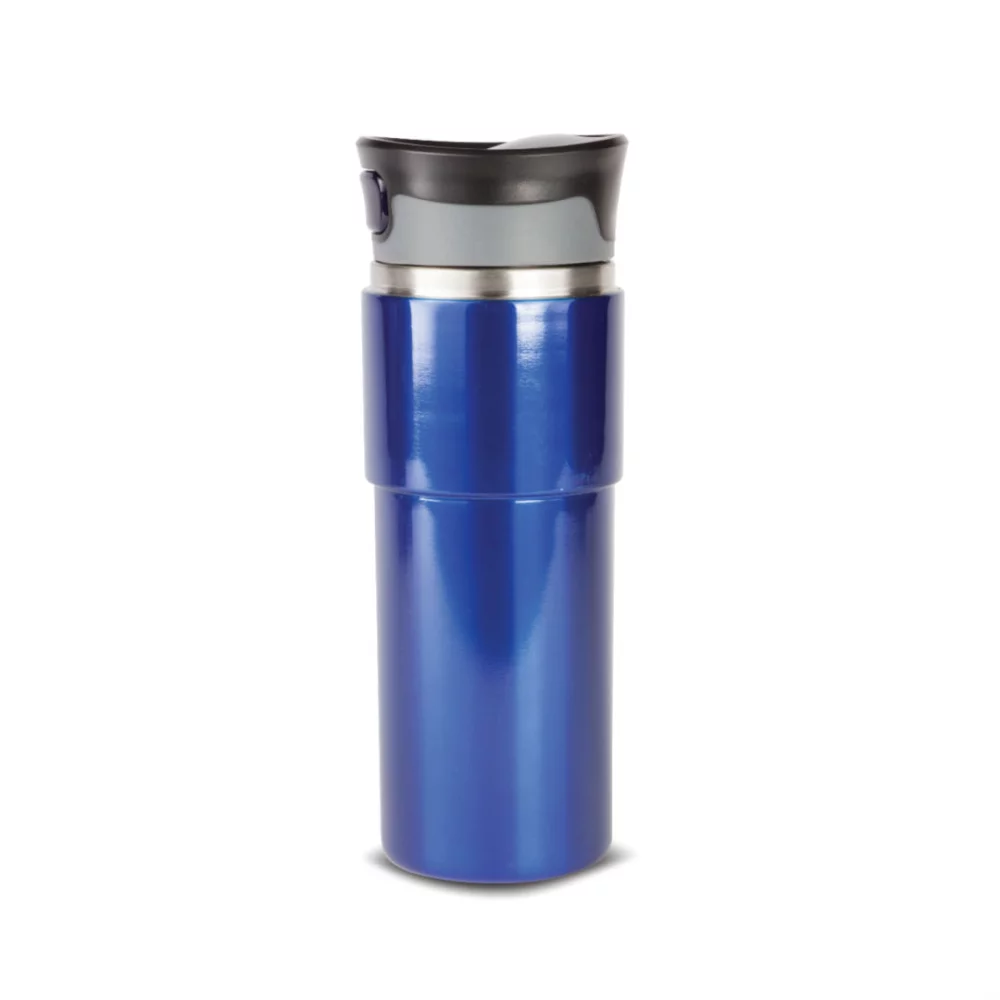 Le Tumbler sous vide automatique S/S - 14 oz bleu
