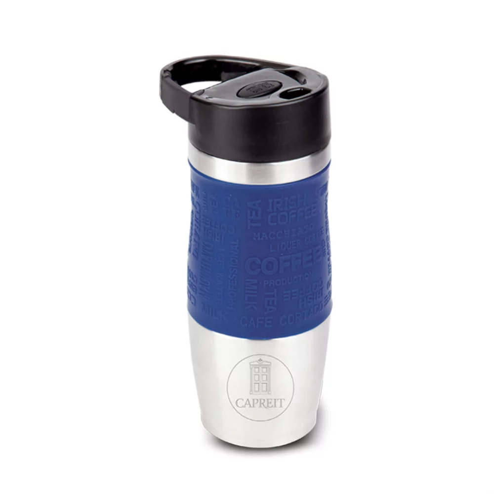 The Market Vacuum Tumbler - 14oz Blue