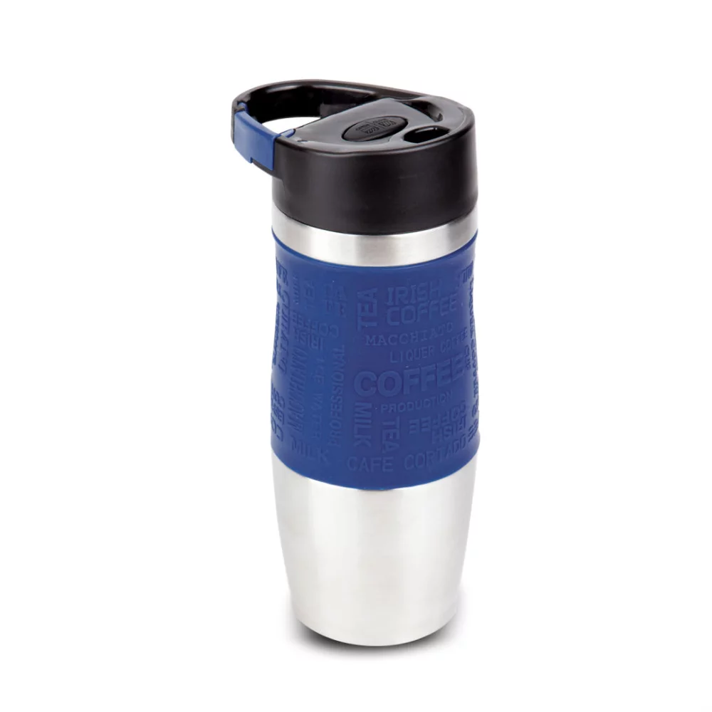 The Market Vacuum Tumbler - 14oz Blue