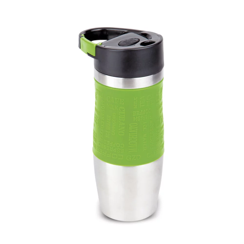 The Market Vacuum Tumbler - 14oz Lime Green