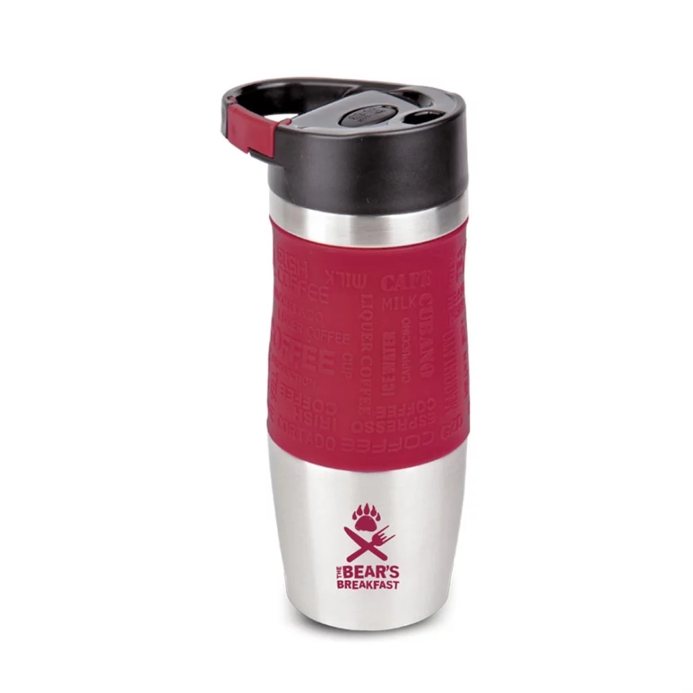 The Market Vacuum Tumbler - 14oz Red
