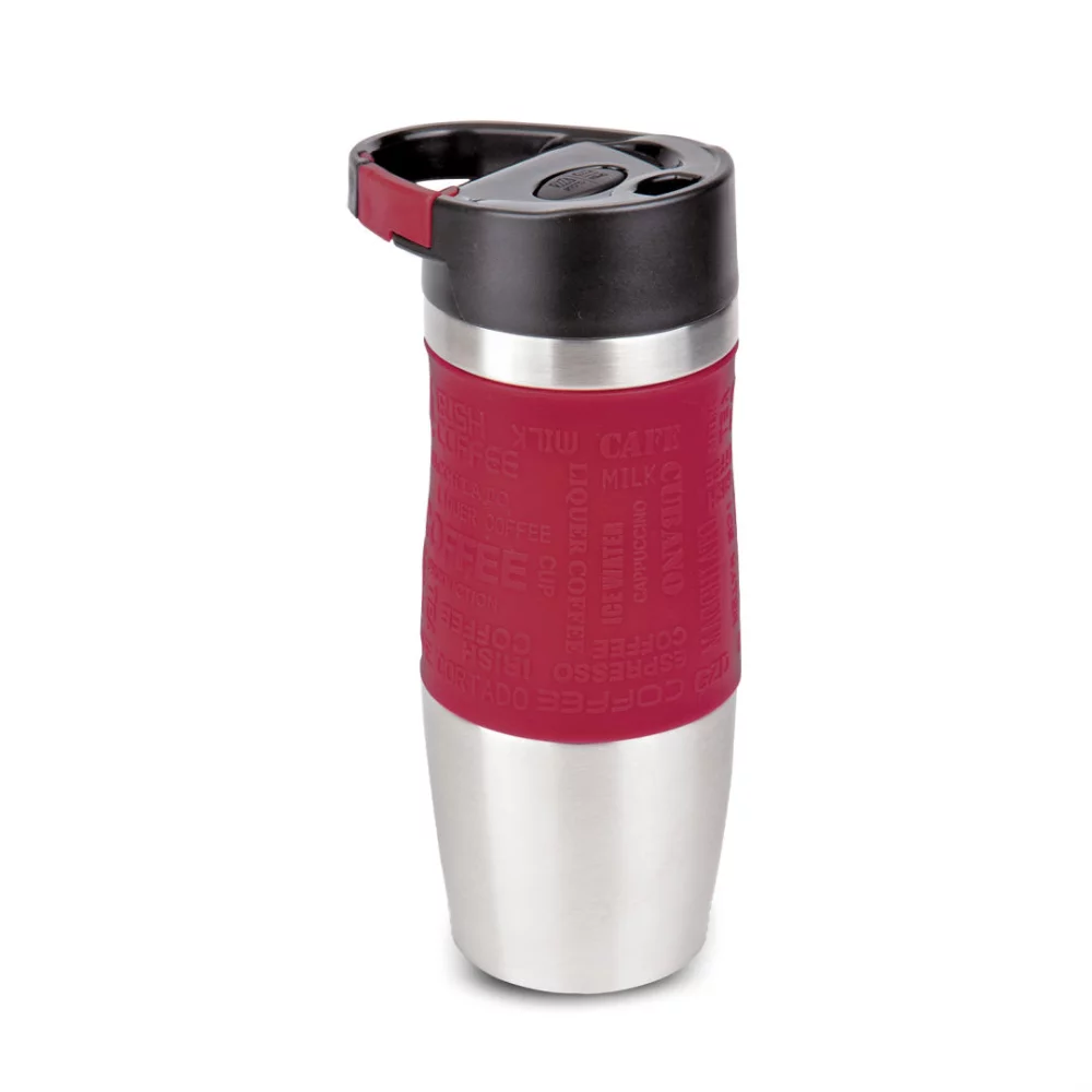 The Market Vacuum Tumbler - 14oz Red