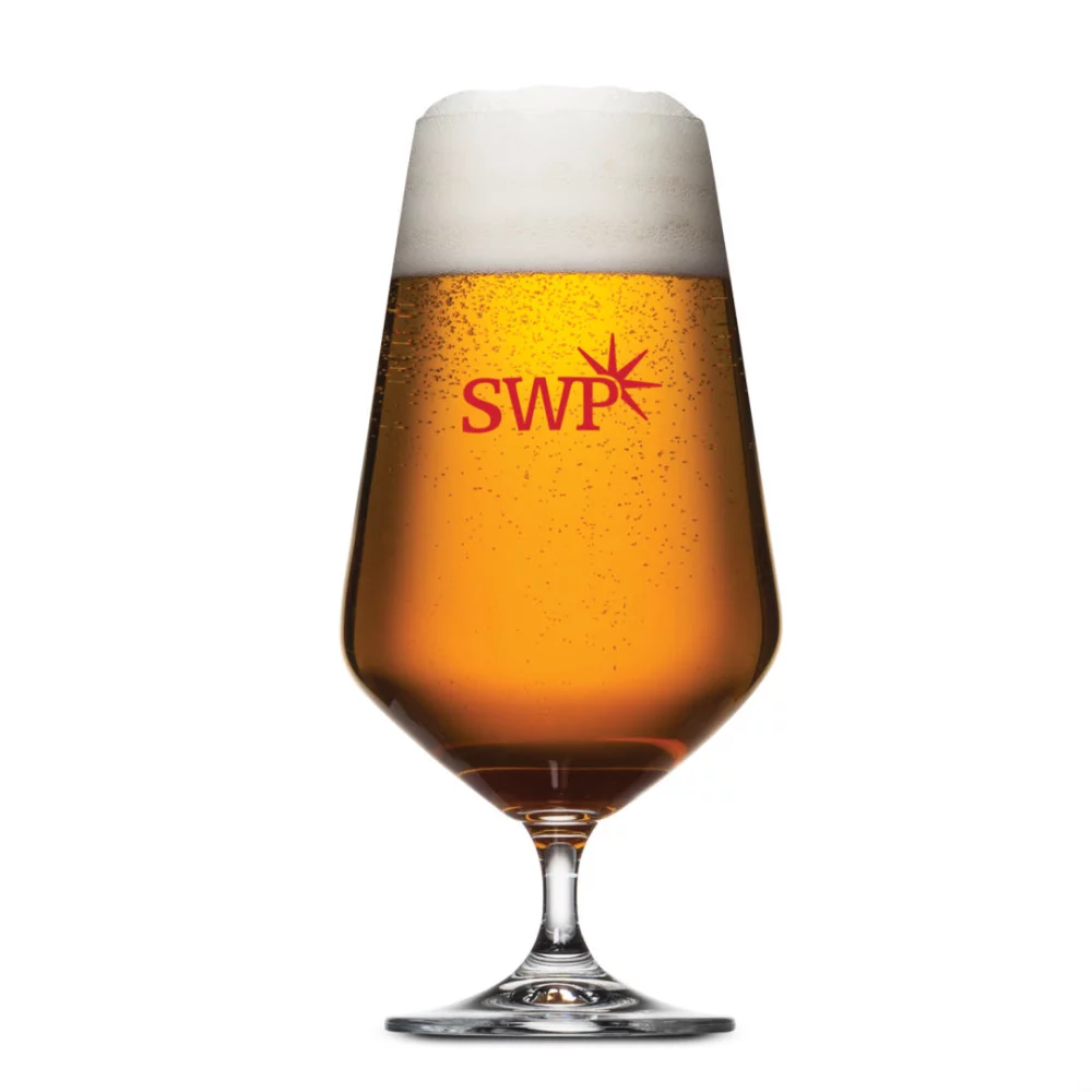 Breckland Beer Glass - 18oz Crystalline