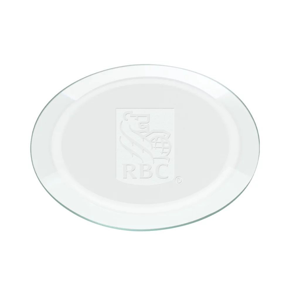 Sous-verre Midland - Biseauté rond de 4"