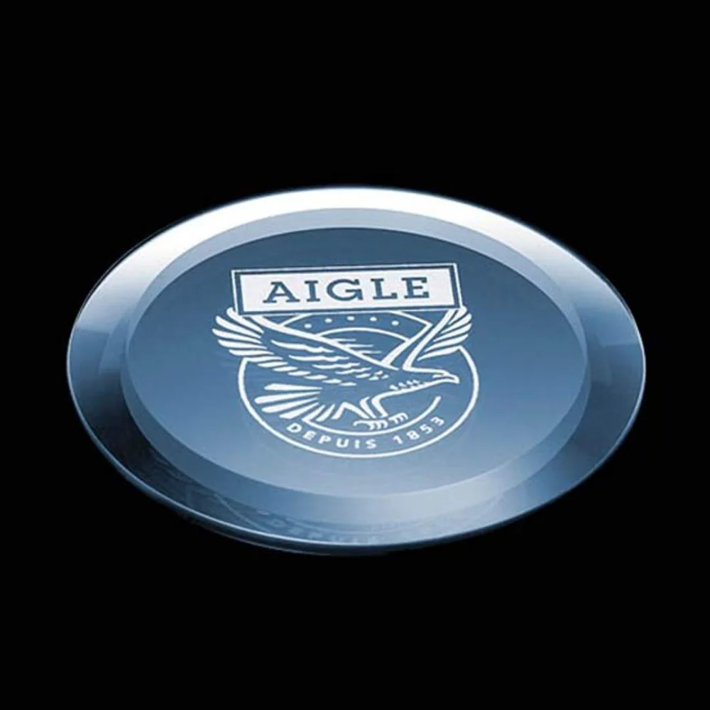 Aladdin Coaster - Miroir bleu de 4 pouces