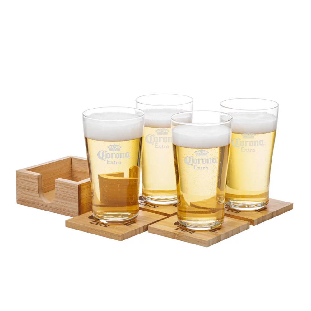 Ensemble cadeau Caldecott/Coaster pour 4 personnes