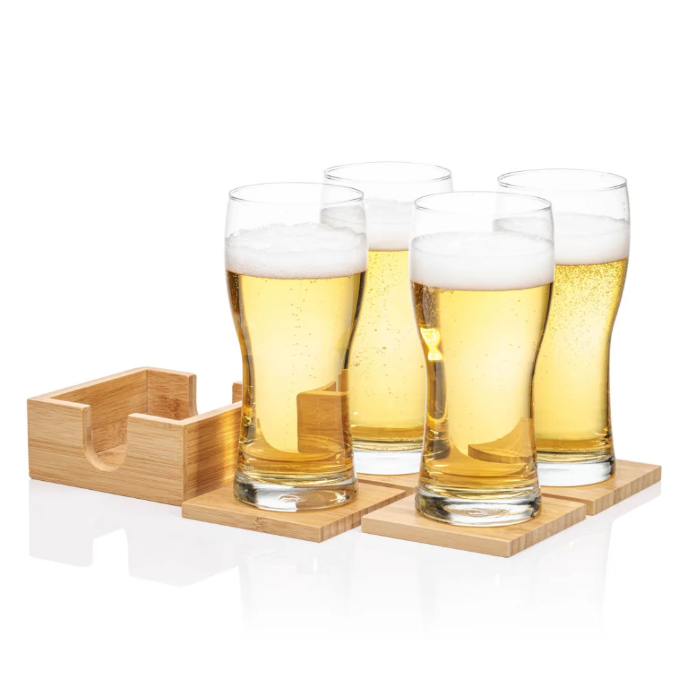 Ensemble cadeau Salzbourg/Coaster pour 4 personnes