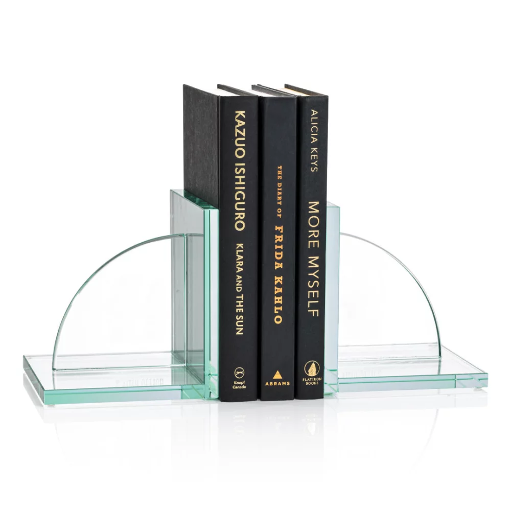 Amberwood Bookends - Jade (Set of 2)