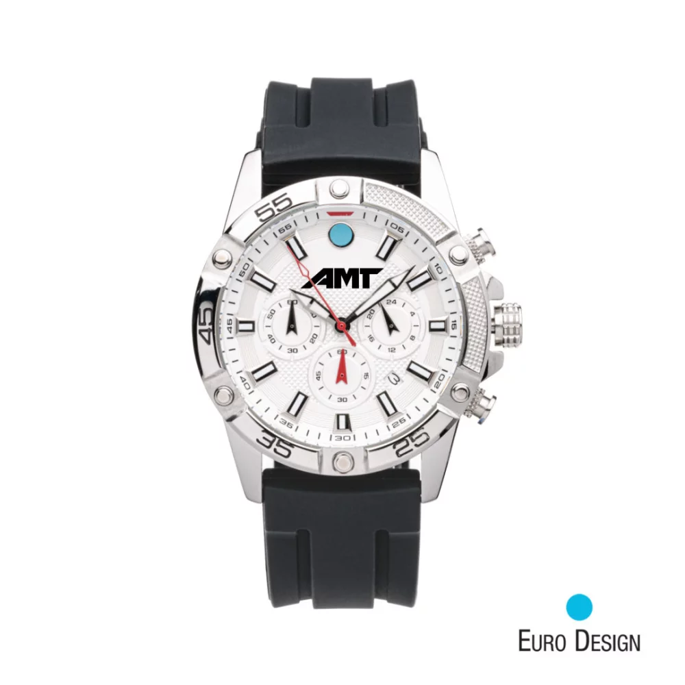 Montre chronographe Euro Design® Helsinki - Argent