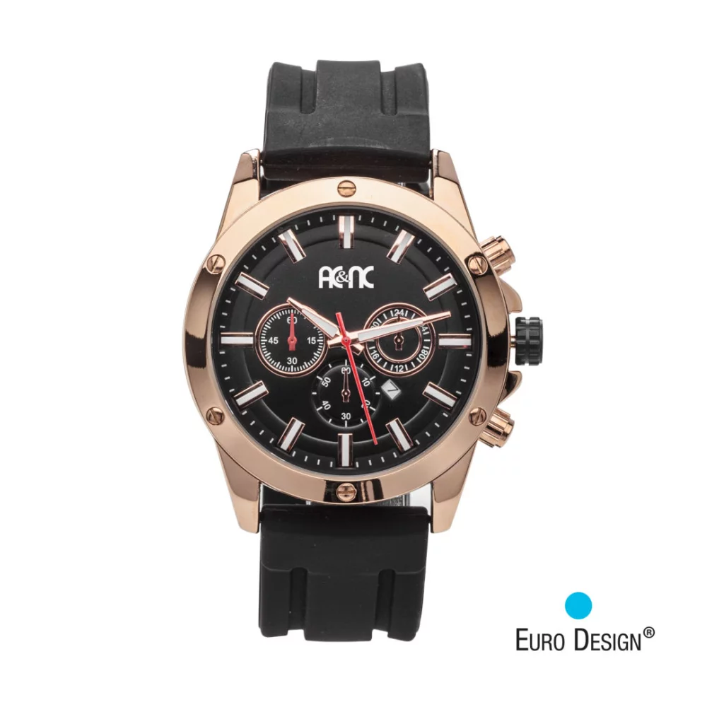 Montre Euro Design® Bernau - Or rose