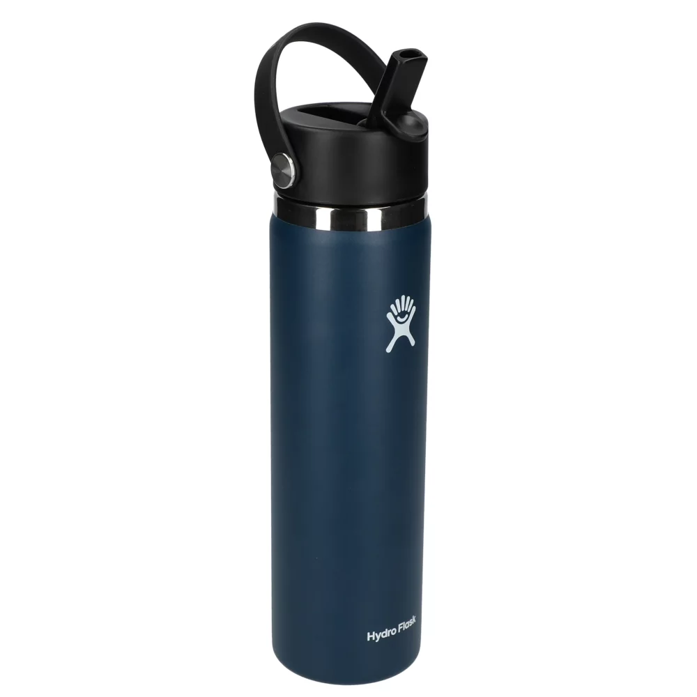 Hydro Flask® Wide Mouth avec bouchon à paille flexible 24oz