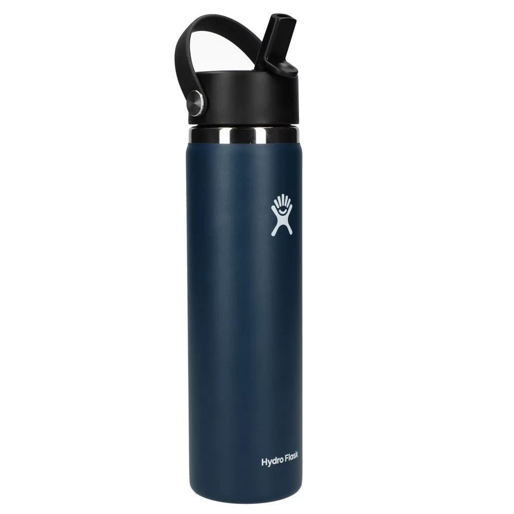 Hydro Flask® Wide Mouth avec bouchon à paille flexible 24oz