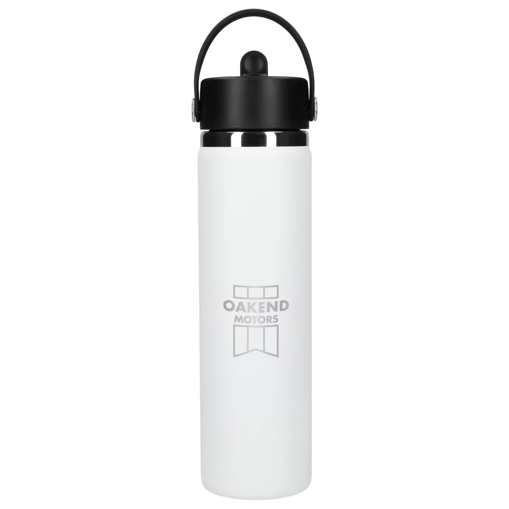 Hydro Flask® Wide Mouth avec bouchon à paille flexible 24oz