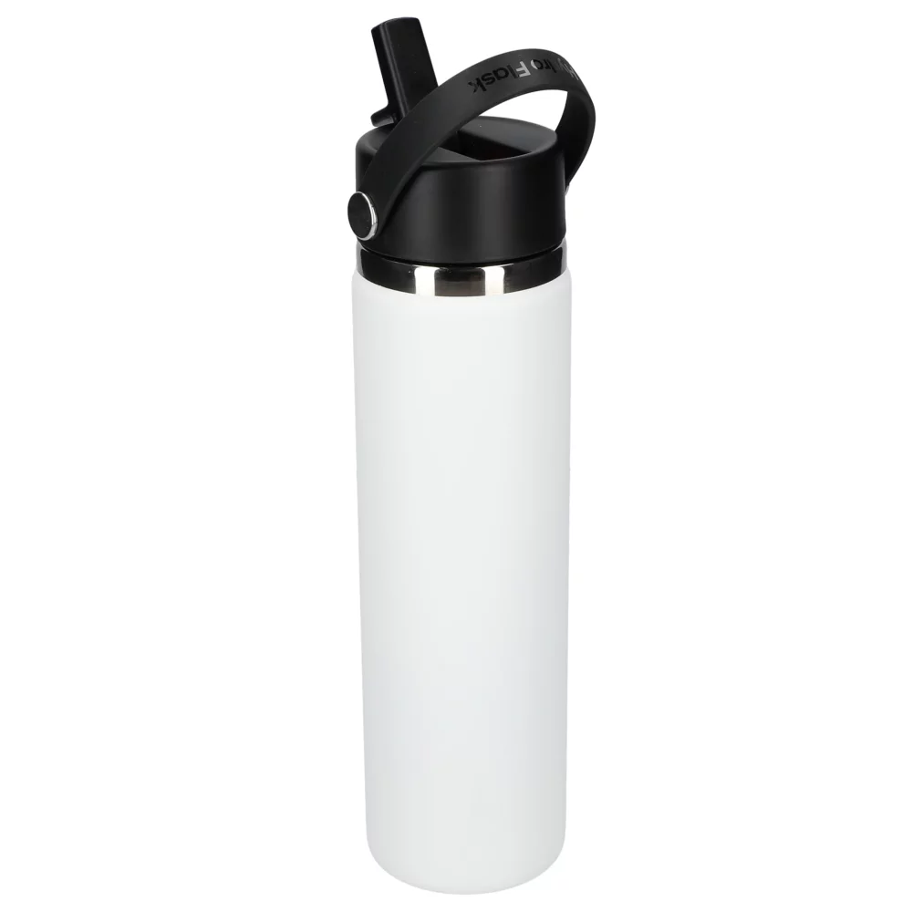 Hydro Flask® Wide Mouth avec bouchon à paille flexible 24oz