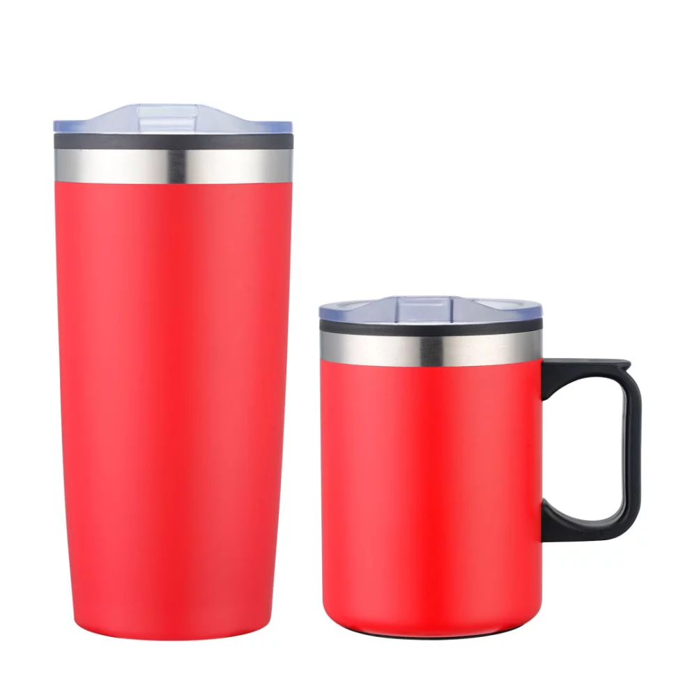 Lou Asador Mug & Tumbler Gift Set - Red