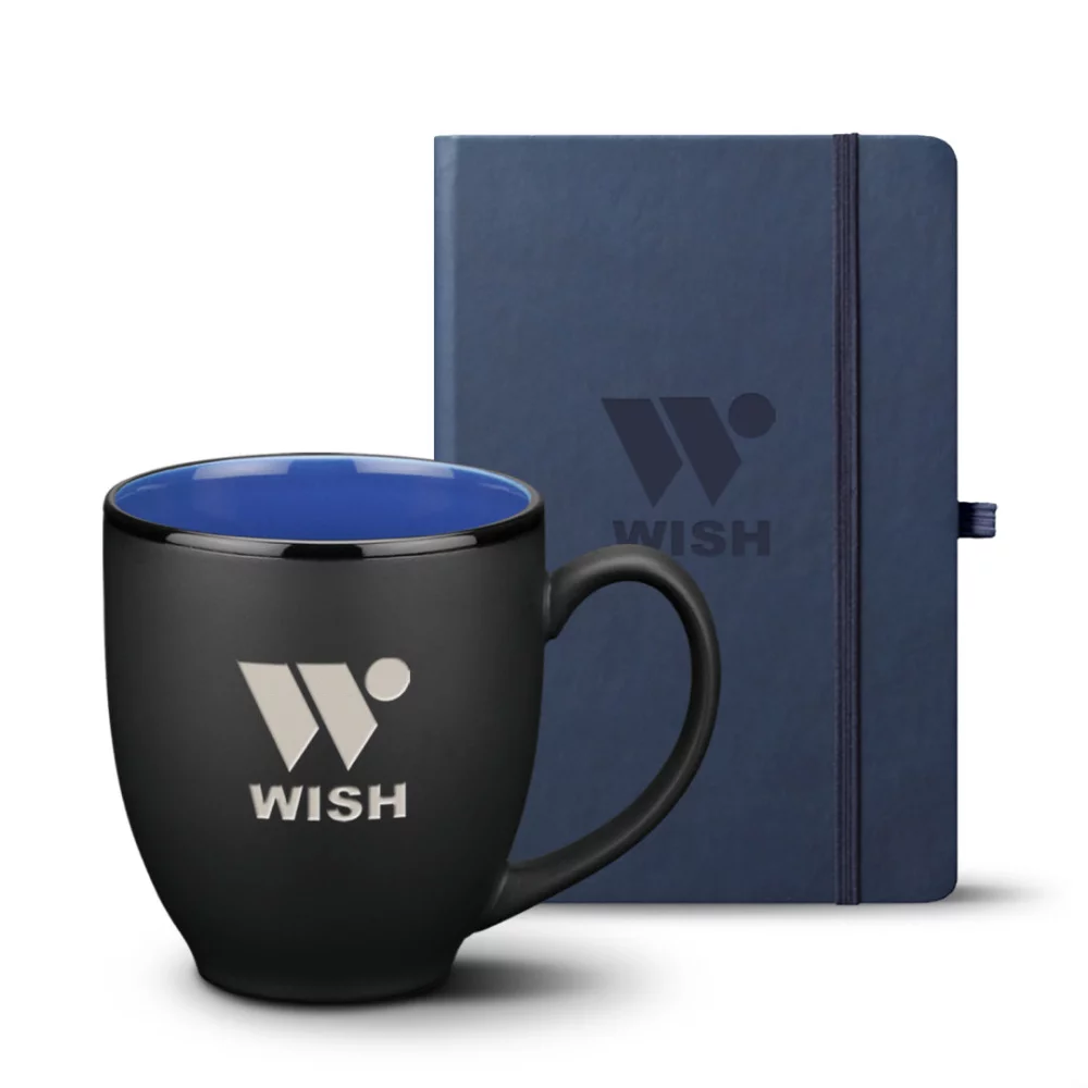 Ensemble journal Eccolo® Cool/Dereham Mug - Bleu