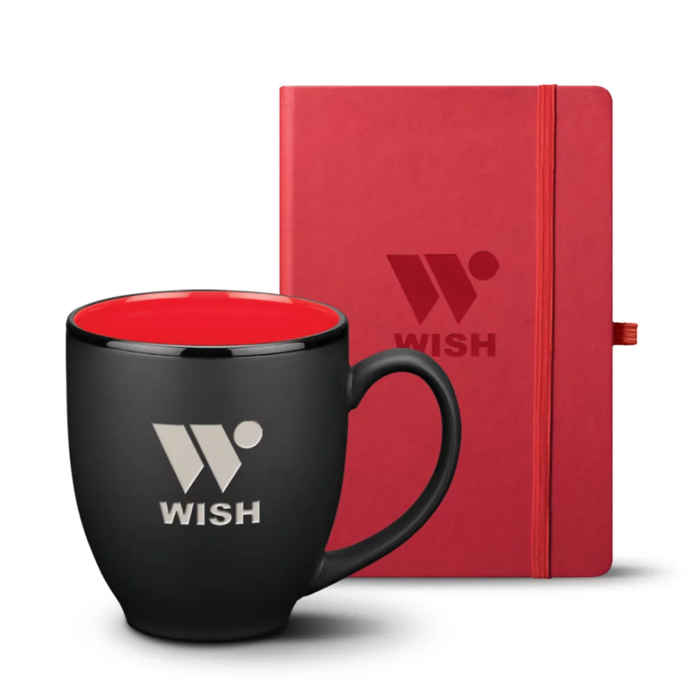 Ensemble journal Eccolo® Cool/Dereham Mug - Rouge