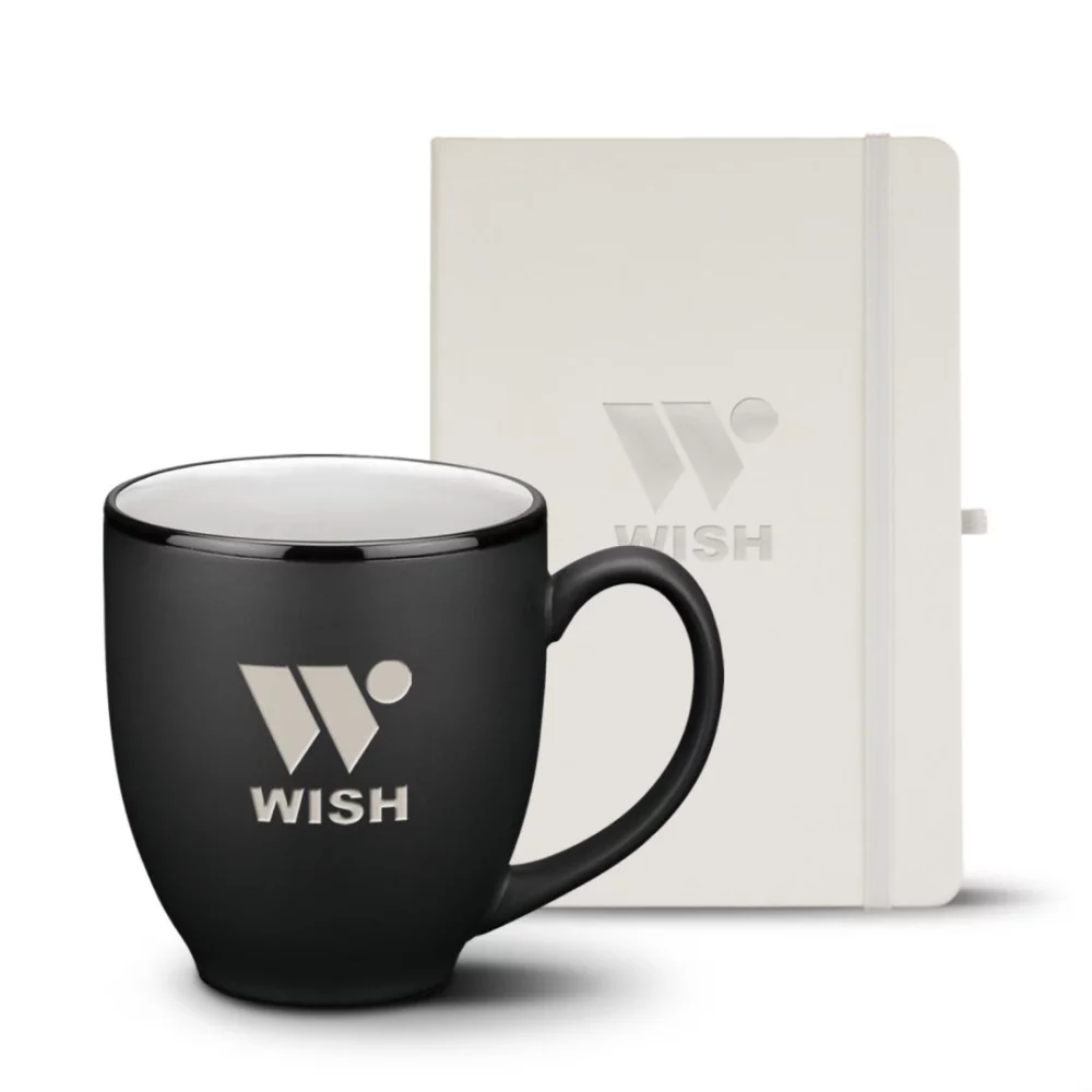 Ensemble journal Eccolo® Cool/Dereham Mug - Blanc