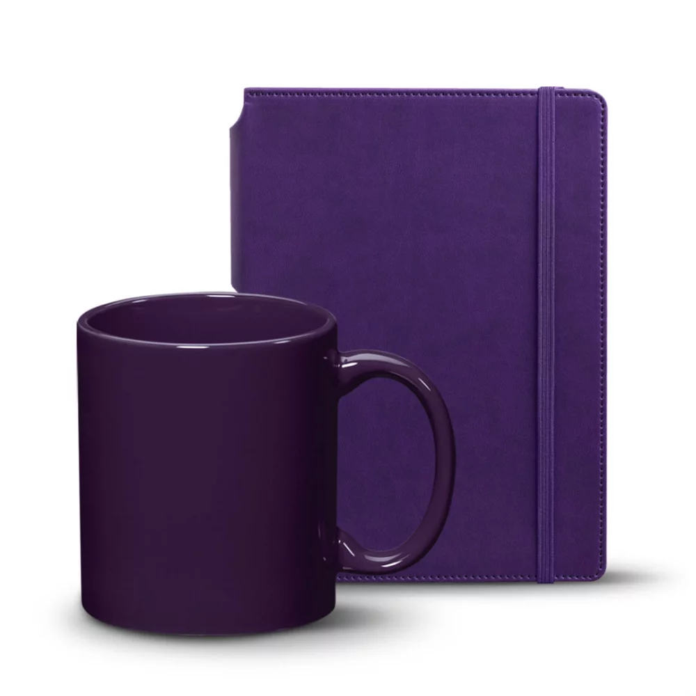 Ensemble Eccolo® Tempo Journal/Malibu Mug - Violet