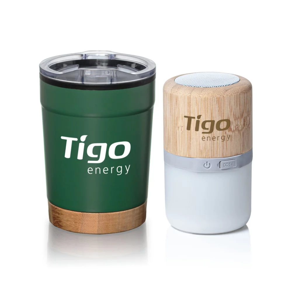 Ensemble cadeau Eduardo Tumbler & Speaker - Vert