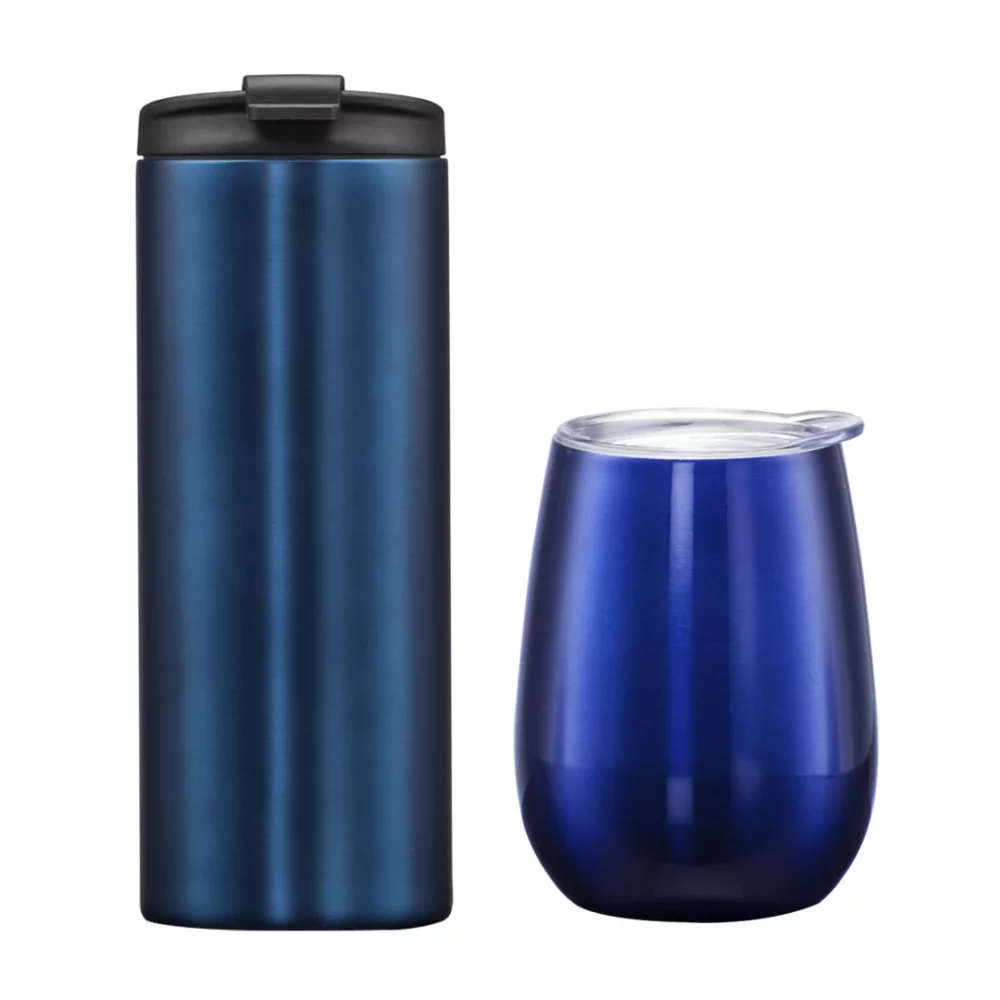 Ensemble cadeau Zermatt 2 pièces - Bleu