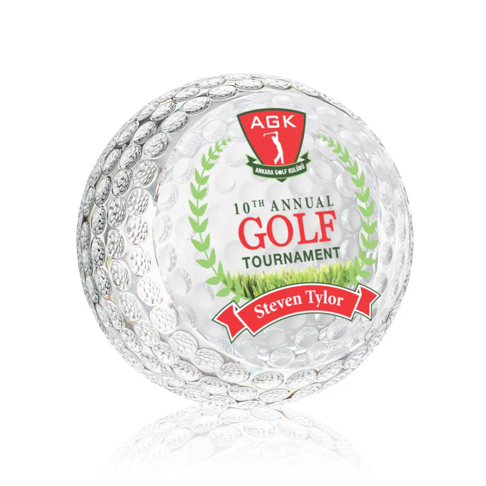 Golf Ball Paperweight - VividPrint™ 4"