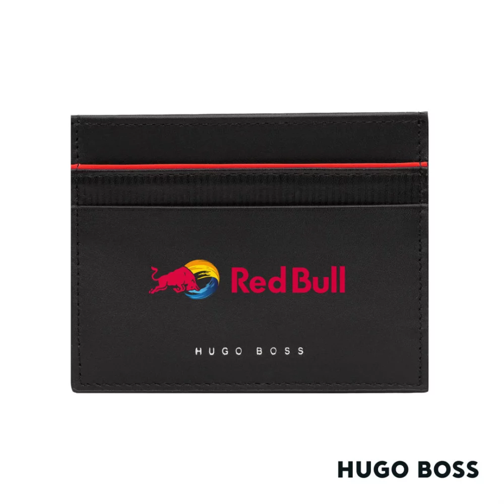 Porte-cartes Hugo Boss® Gear - Noir Rouge