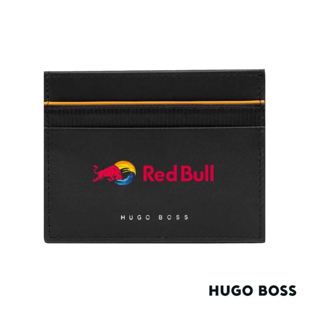 Porte-cartes Hugo Boss® Gear - Noir Jaune