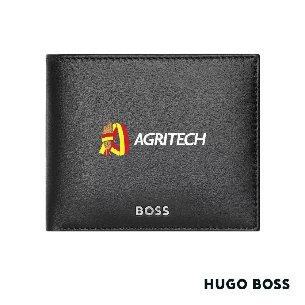 Hugo Boss® Classic Smooth Wallet w/Flap - Black