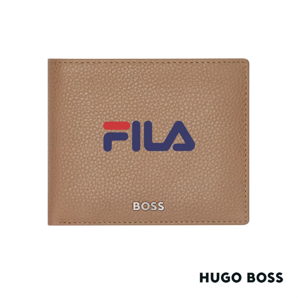 Hugo Boss® Classic Grained Money Wallet - Camel