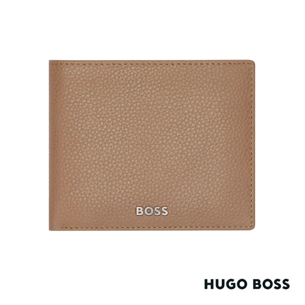 Hugo Boss® Classic Grained Money Wallet - Camel
