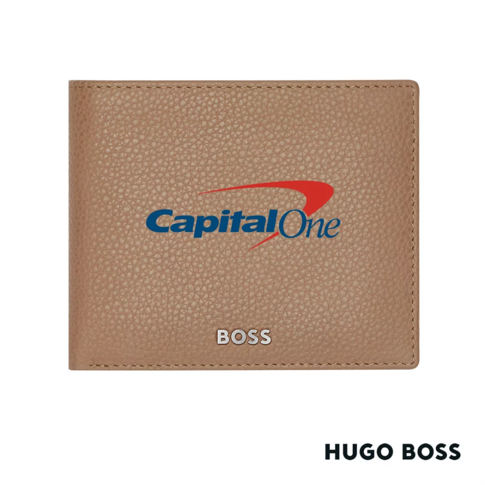 Hugo Boss® Classic Grained Wallet - Camel