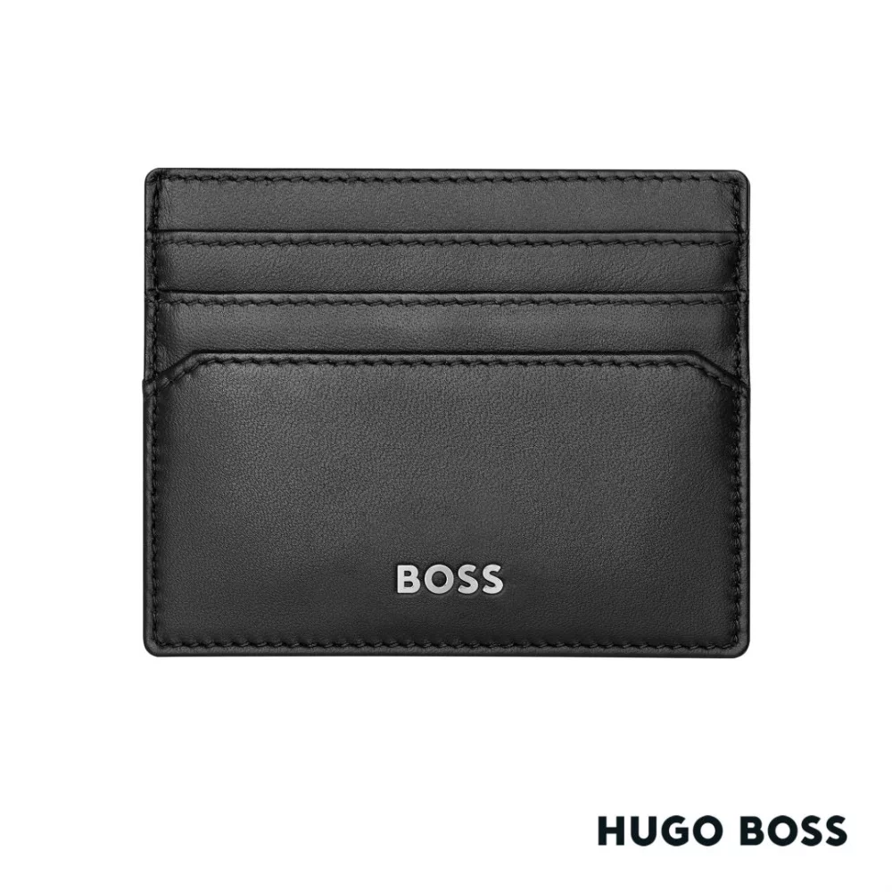 Hugo Boss® Classic Smooth Card Holder - Black