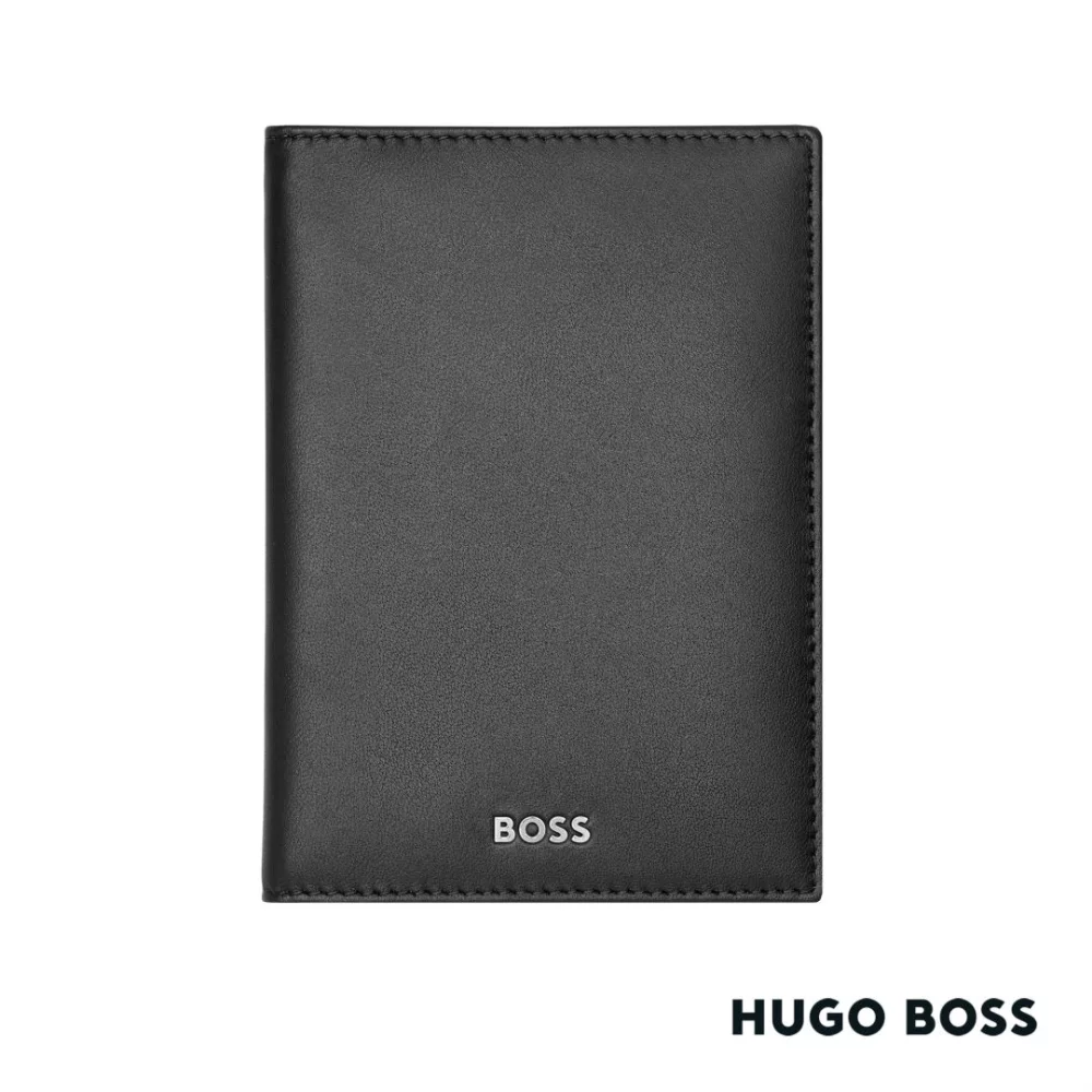 Hugo Boss® Classic Smooth Trifold Card Holder - Black