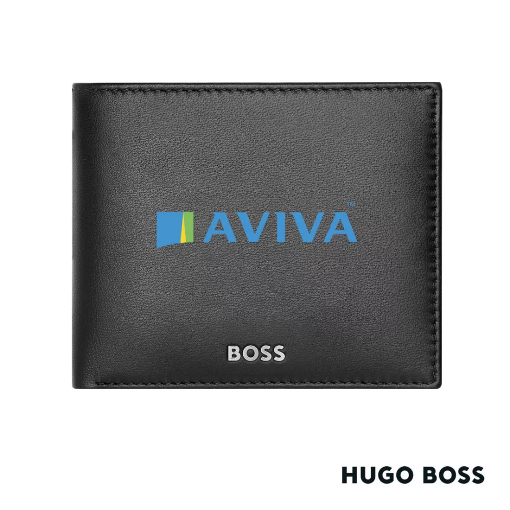 Hugo Boss® Classic Smooth Coin Purse - Black
