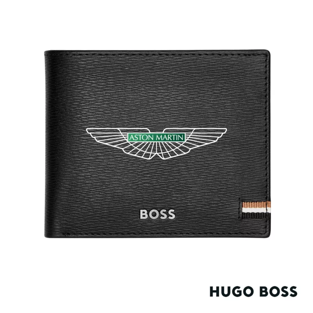 Hugo Boss® Iconic Wallet w/Flap - Black