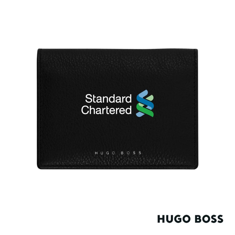 Hugo Boss® Storyline Card Holder - Black