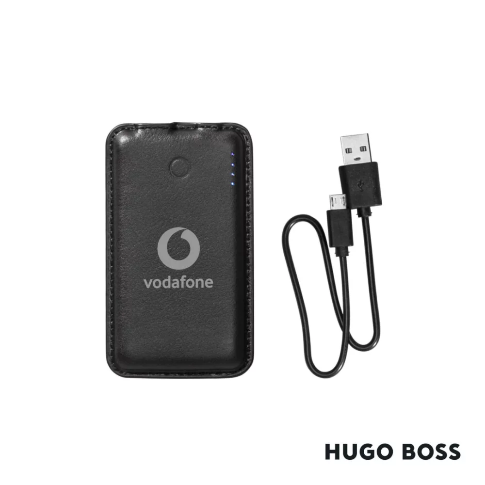 Hugo Boss® Dusk Power Bank 5000 mAH - Noir