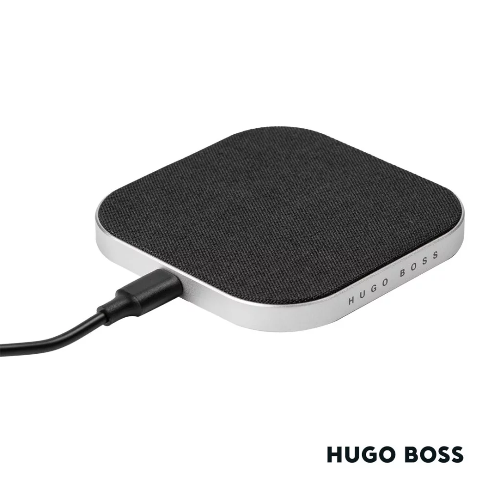Hugo Boss® Illusion Wireless Charger - Chrome