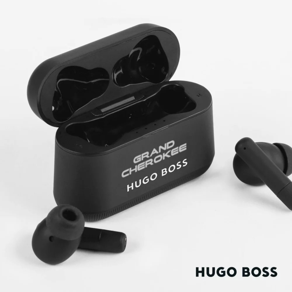 Écouteurs sans fil Hugo Boss® Gear Matrix - Noir